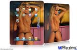 iPad Skin - Kasie Rae Black Bikini Back
