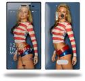 Kasie Rae - Red White and Blue - Decal Style Skin (fits Nokia Lumia 928)