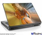 Laptop Skin (Small) - Kasie Rae Blue Bikini Back