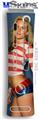 XBOX 360 Faceplate Skin - Kasie Rae - Red White and Blue