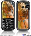 LG Rumor 2 Skin - Kasie Rae Blue Bikini Back