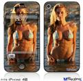 iPhone 4S Decal Style Vinyl Skin - Kasie Rae Bikini 02
