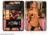 Kasie Rae Black Bikini Thong Front Decal Style Skin fits 2012 Amazon Kindle Fire HD 7 inch