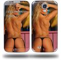 Kasie Rae Black Bikini Back - Decal Style Skin (fits Samsung Galaxy S IV S4)